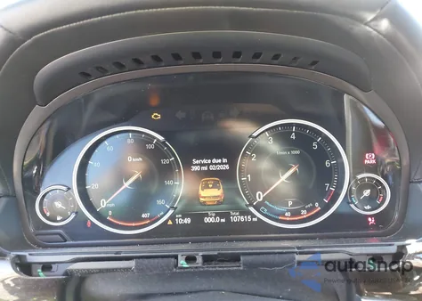 2015 BMW 6 Series 640I из США, поврежденный, VIN WBALW7C5XFD596101